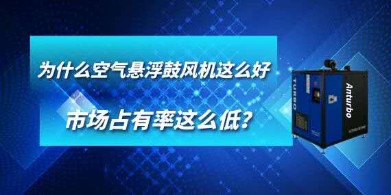 為什么空氣懸浮鼓風機這么好，市場占有率這么低？